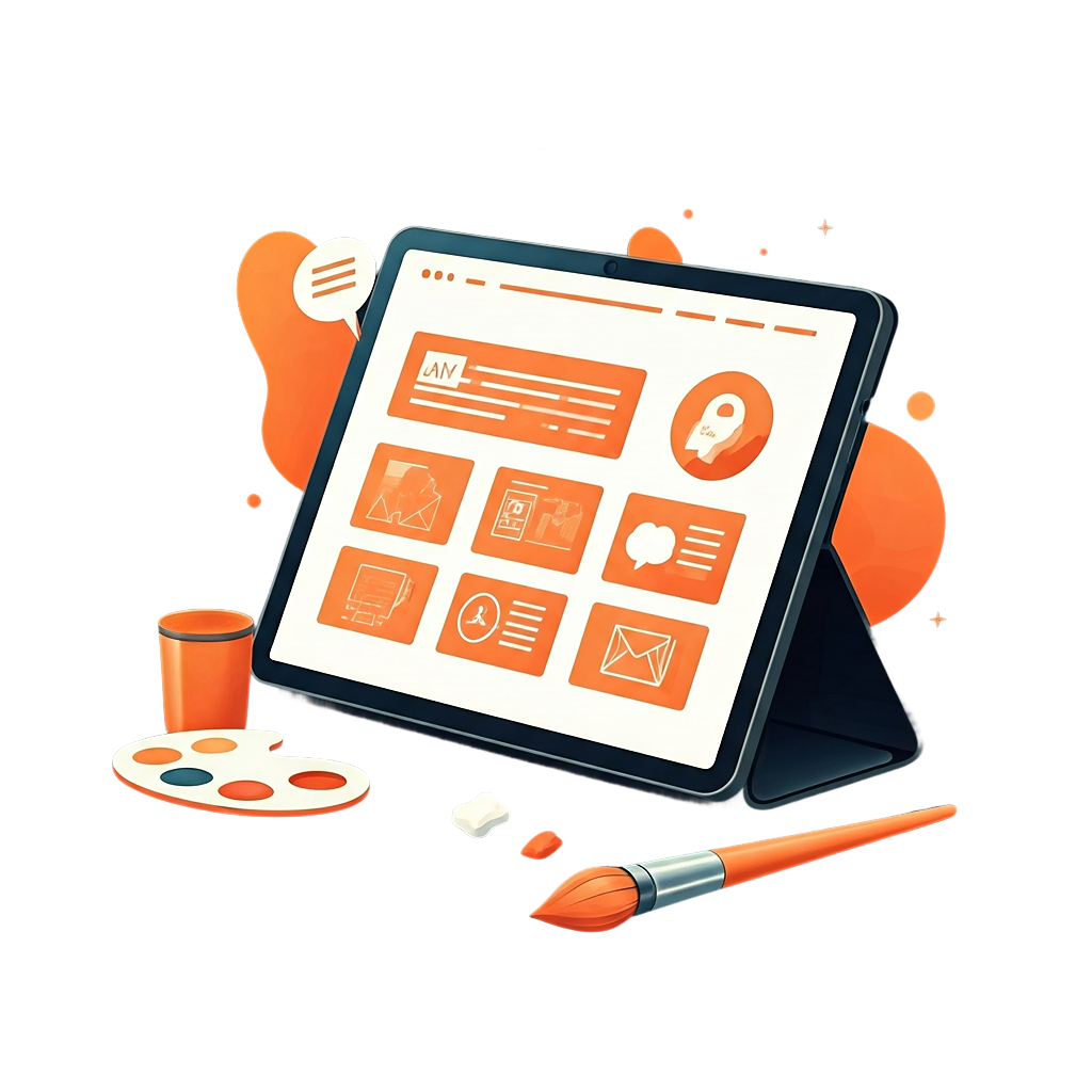 Ilustração Web Design